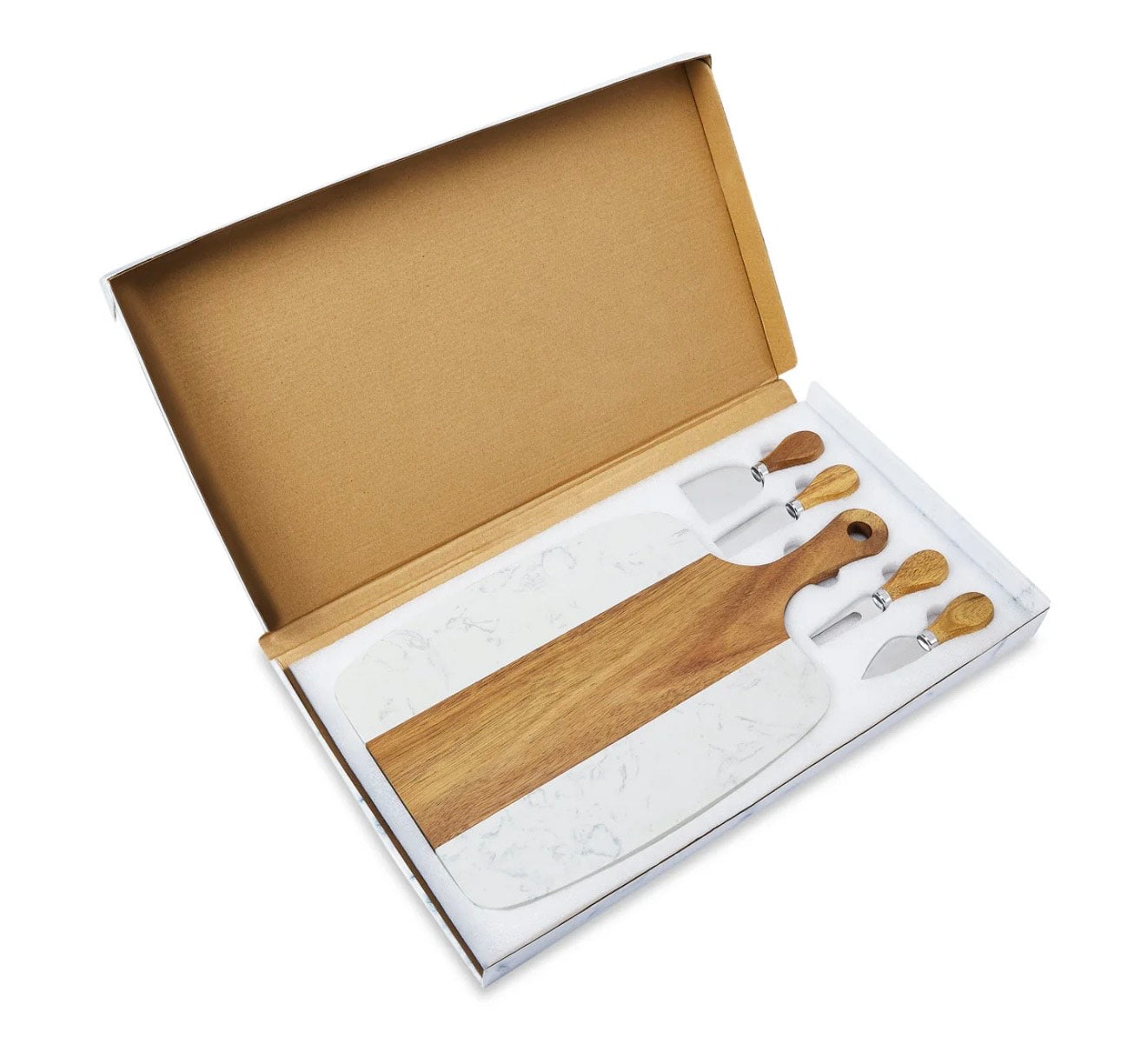 Marble Serving Board Set - 5 Piece