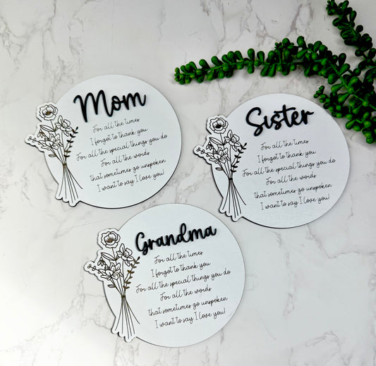 Mother's Day Sign - A precious gift for your mother
