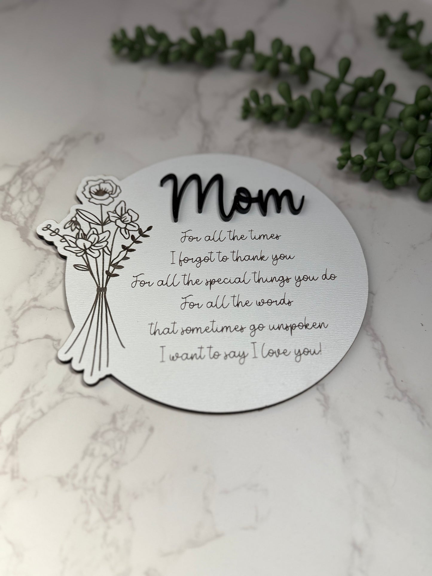 Mother's Day Sign - A precious gift for your mother