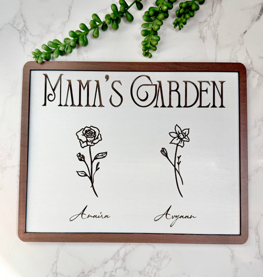 Mama's Garden With Child Birth Month