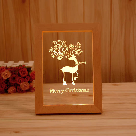 Custom LED Light Frame with Acrylic Insert – USB Powered