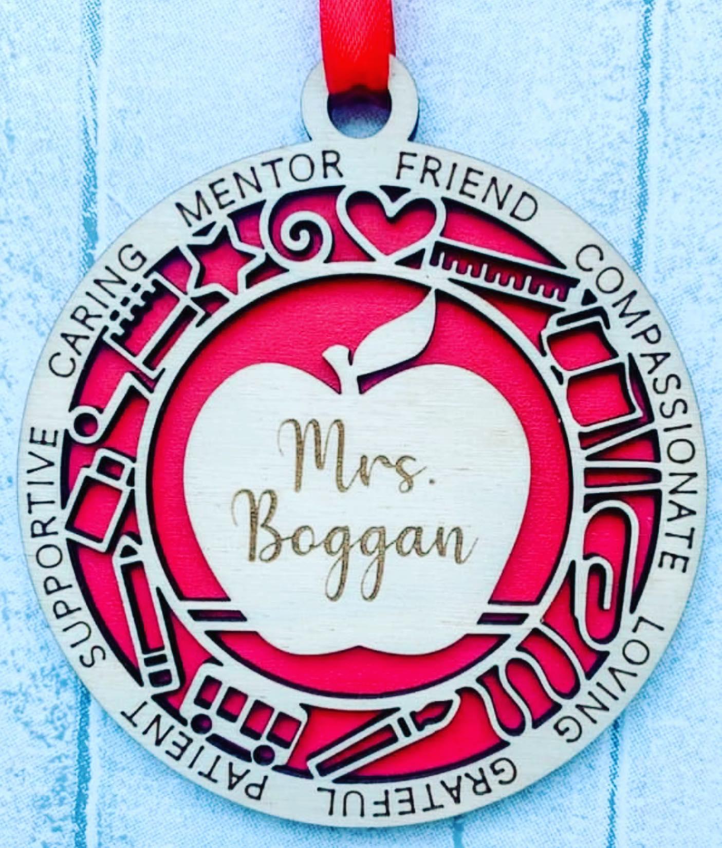 Favorite teacher Ornament (Make your teacher smile)