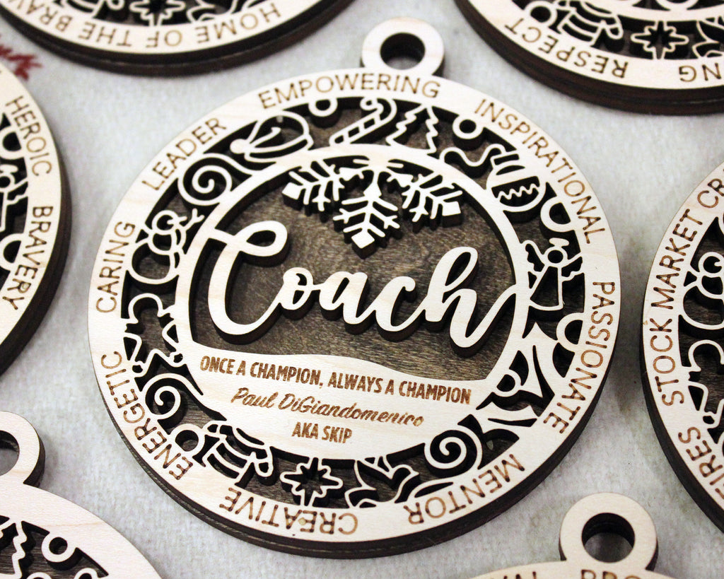 Personalized Ornament - Coach